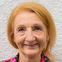 Head shot of Mrs Wigman